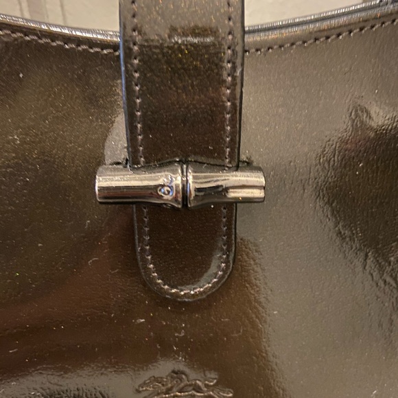 Longchamp patent leather hobo bag - Picture 2 of 8
